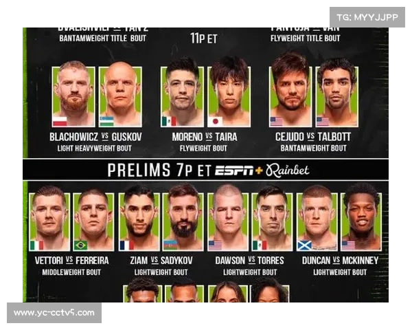 UFC 323咪咕视频将于12月7日上午直播副赛与主赛。